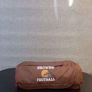 COPY - NFL Cleveland Browns Large Soft Fleece Throw Blanket 46" X 60" Hook & Lo…